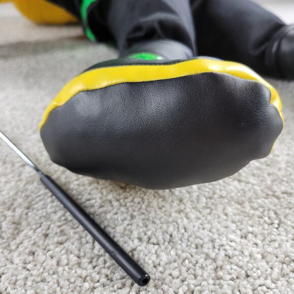 Silly Puppets Fireman Dog Puppet 23" Dalmatian Animal Plush 2008 Rod - Picture 14 of 16